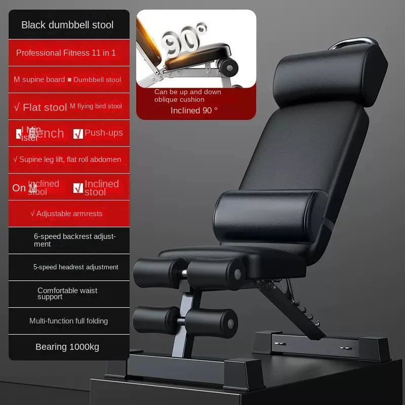 Banco de mancuernas plegable Sit-Up