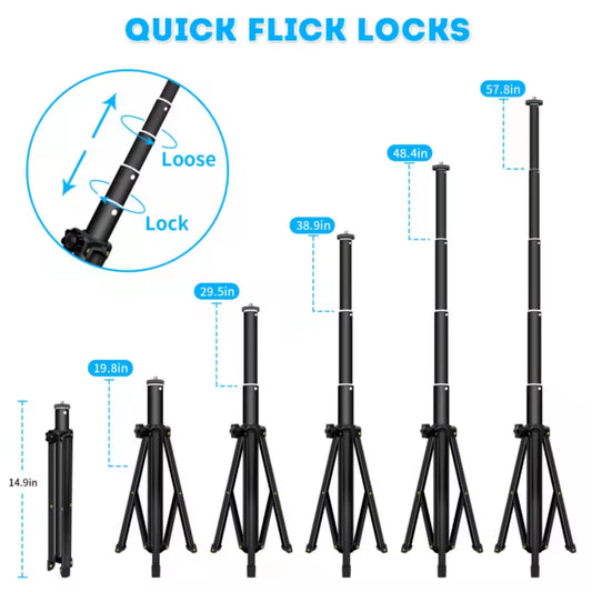 LumiRing Pro - Kit de Iluminación Profesional con Trípode para Redes Sociales