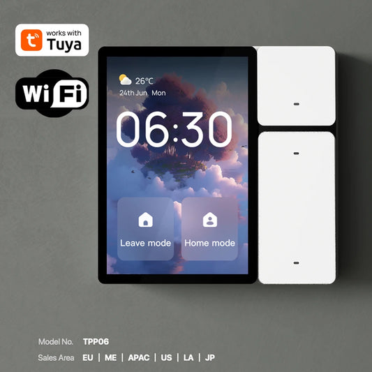 ControlHub 360 - Panel Inteligente WiFi/BLE con 3 Relés y Compatible Tuya