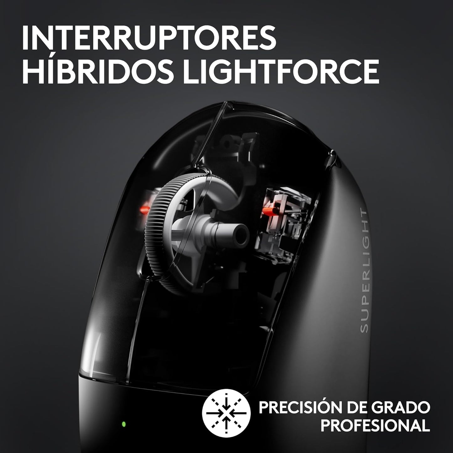 Logitech G PRO X SUPERLIGHT 2 LIGHTSPEED Ratón Inalámbrico Gaming