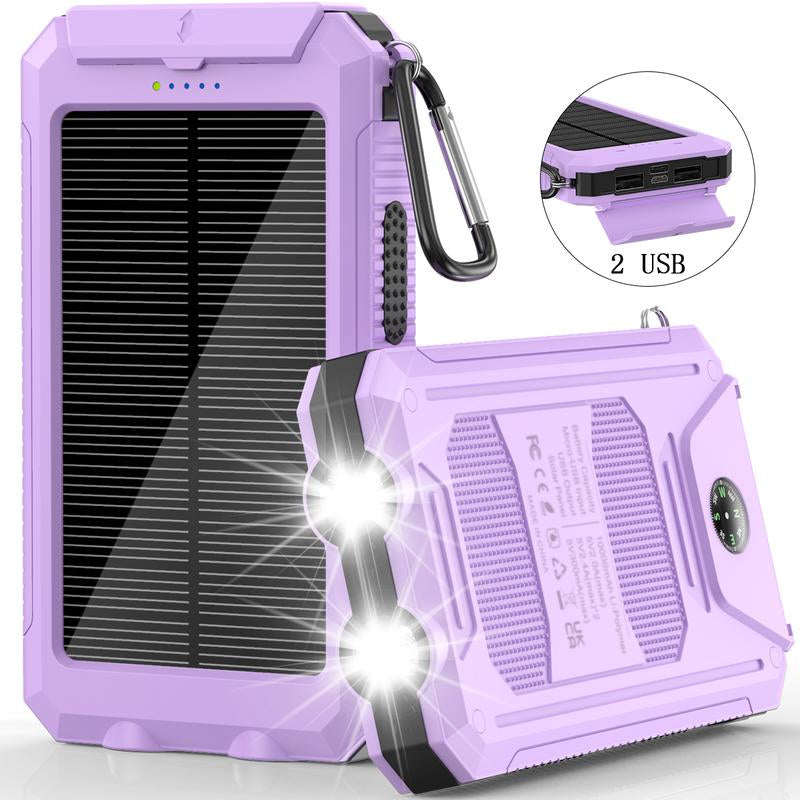 Carga solar portátil para móviles