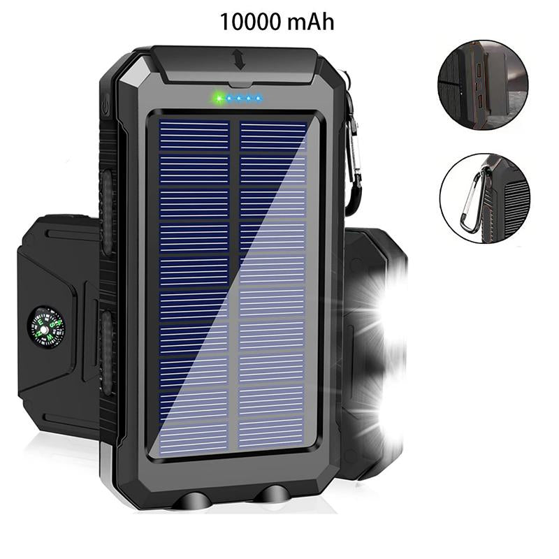 Carga solar portátil para móviles