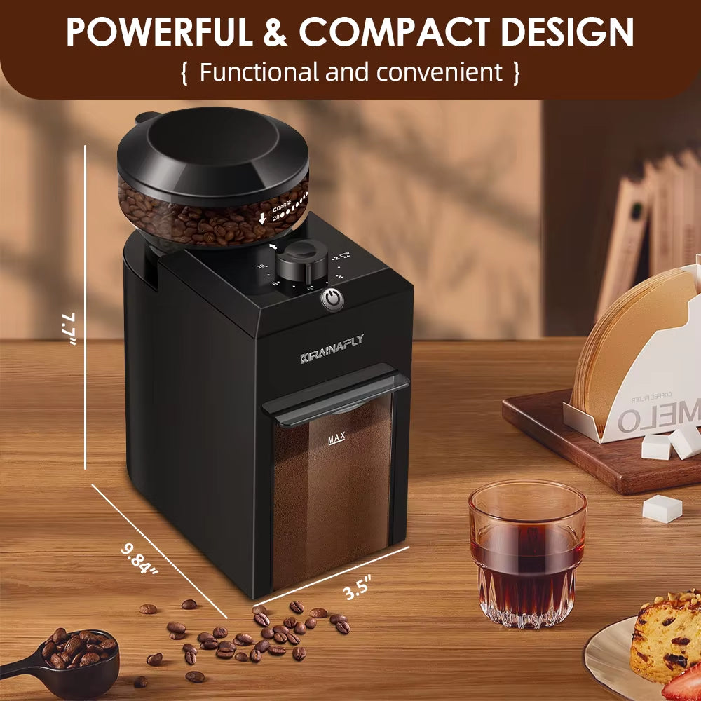 Molino de café automático eléctrico