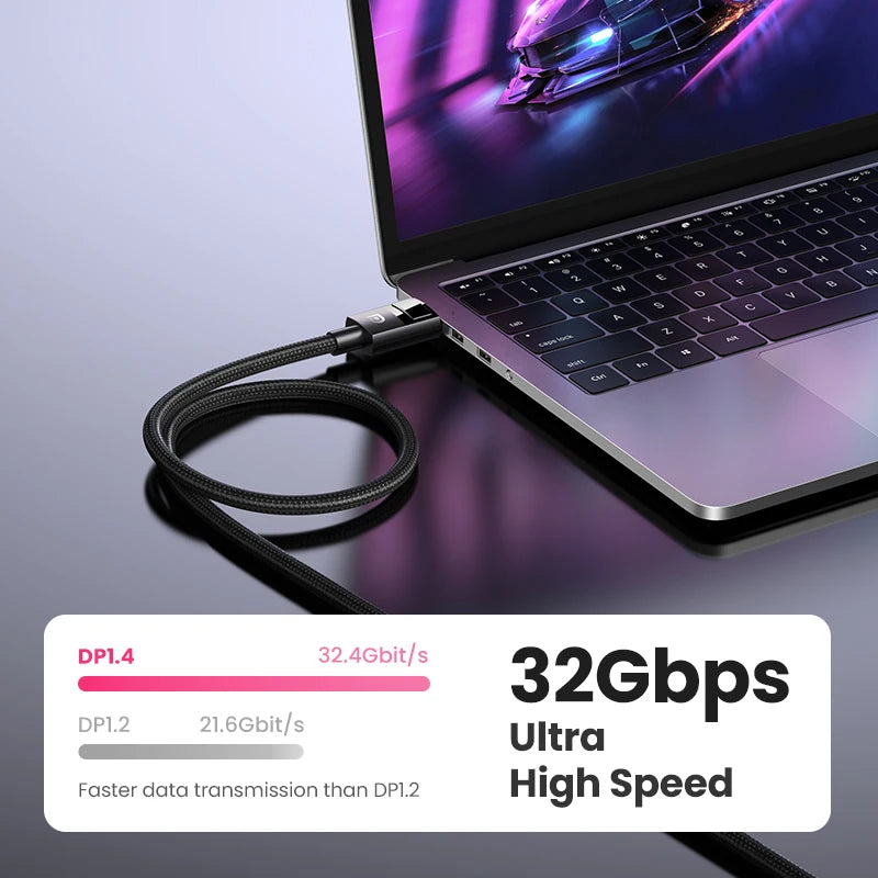UltraDP Pro - Cable DisplayPort 1.4 para Gaming 8K/165Hz (32.4Gbps)