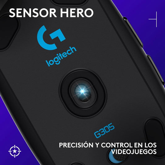 Logitech G305 LIGHTSPEED Ratón Gaming Inalámbrico