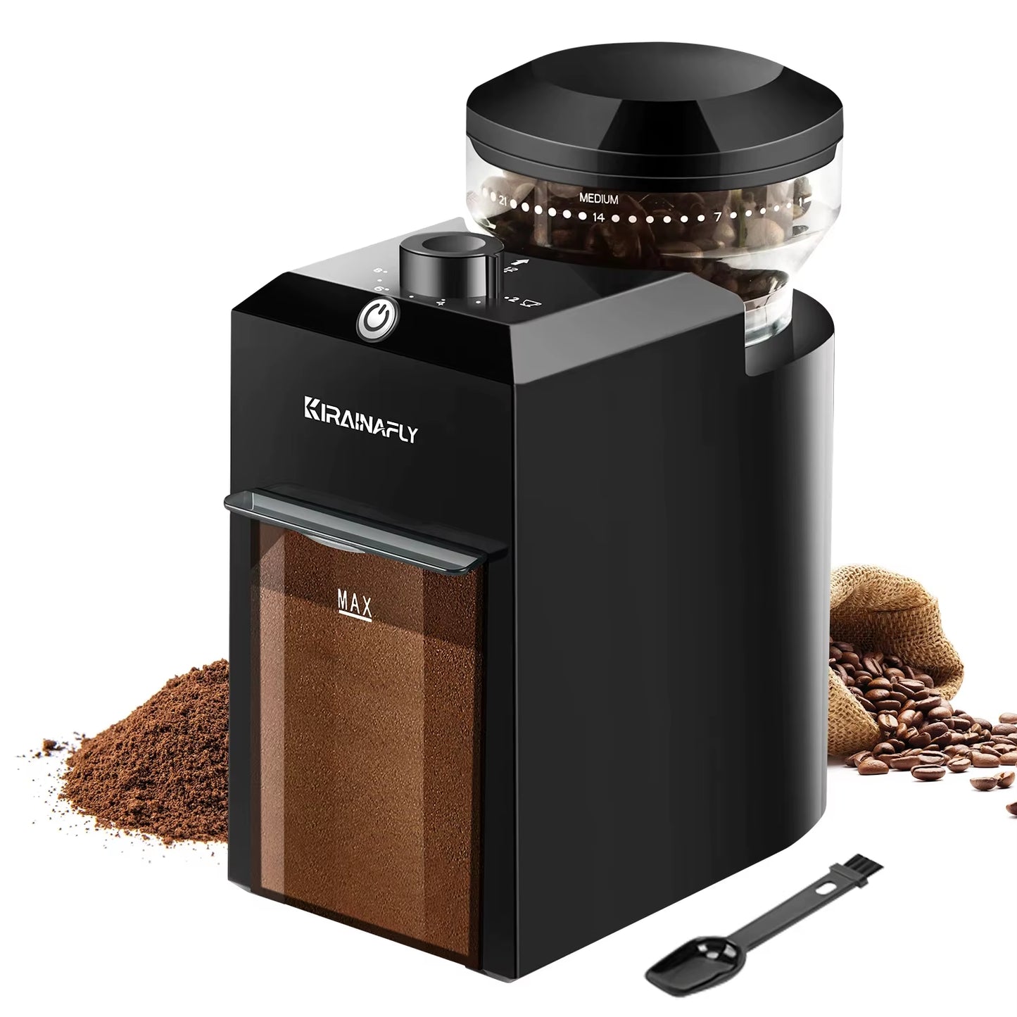 Molino de café automático eléctrico