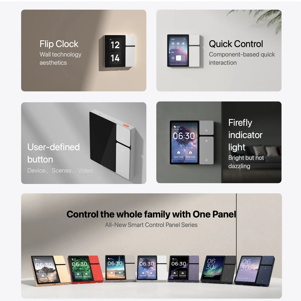 ControlHub 360 - Panel Inteligente WiFi/BLE con 3 Relés y Compatible Tuya