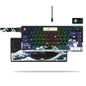 CrystalKeys S80 - Teclado Mecánico Gaming 75% con Pantalla OLED y RGB