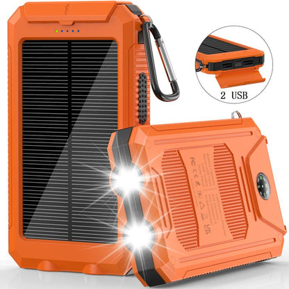 Carga solar portátil para móviles