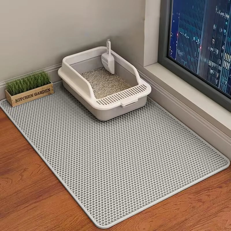 Alfombrilla Doble Capa Impermeable para la Caja de Arena