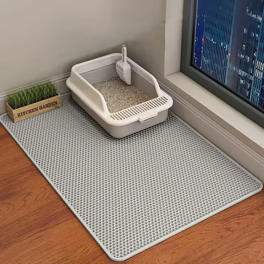 Alfombrilla Doble Capa Impermeable para la Caja de Arena