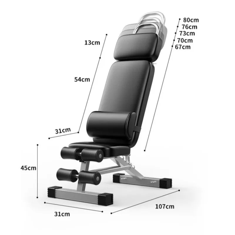 Banco de mancuernas plegable Sit-Up 