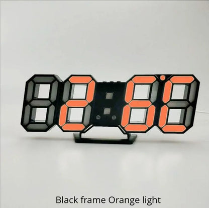 3D LED Reloj de Pared Digital