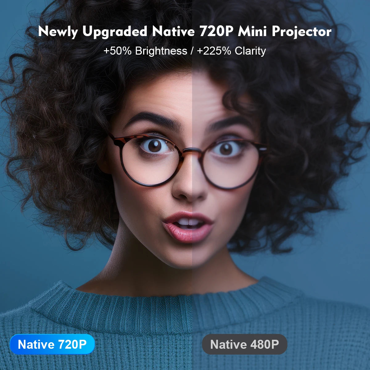 Projector HY300 PRO 4K Android 11