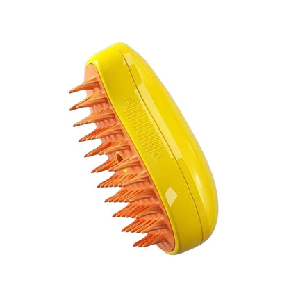 PetSpa Pro 3-in-1 Electric Grooming Brush with Steam & Massage