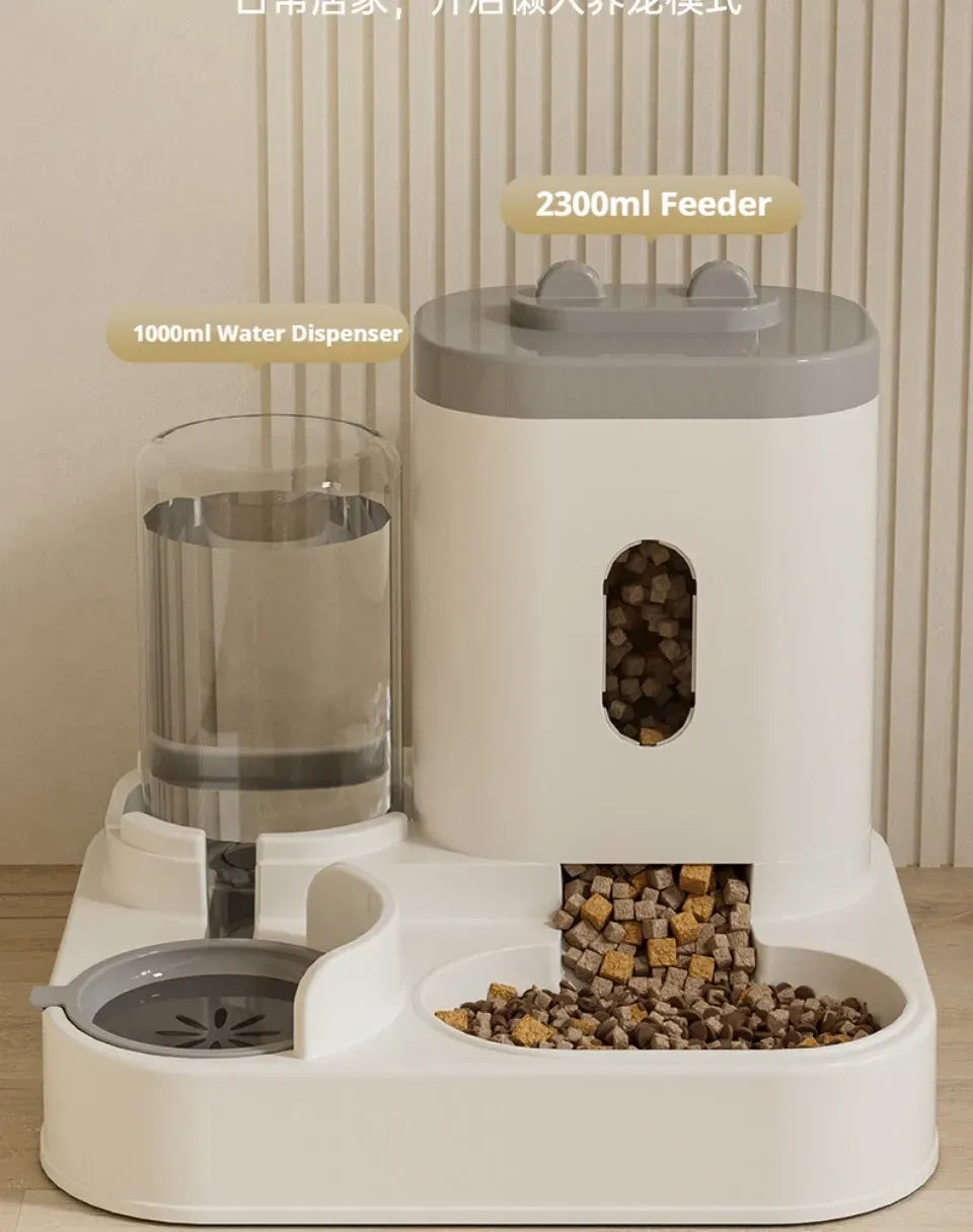 PetFeeder Plus: Dispensador Automático de Alimento + Fuente de Agua