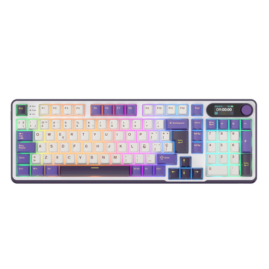 RK98 Elite - Teclado Inalámbrico Mecánico 98 Teclas con Pantalla TFT