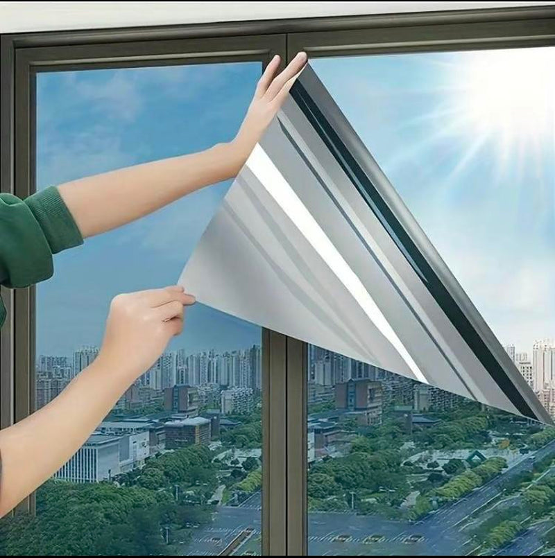 Espejo Reflectante para Uso Diurno en el Hogar Bloqueo del Sol UV, Control del Calor 17.5 X 78.74 Pulgadas