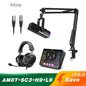 StreamPro Kit - Micrófono + Auriculares + Mezclador para Streaming Profesional