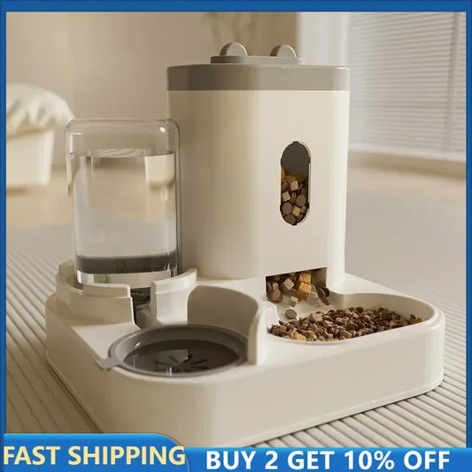 PetFeeder Plus: Dispensador Automático de Alimento + Fuente de Agua