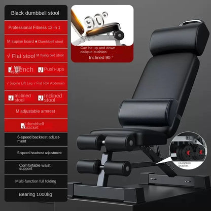 Banco de mancuernas plegable Sit-Up 