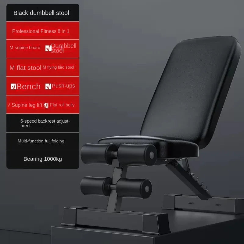Banco de mancuernas plegable Sit-Up 