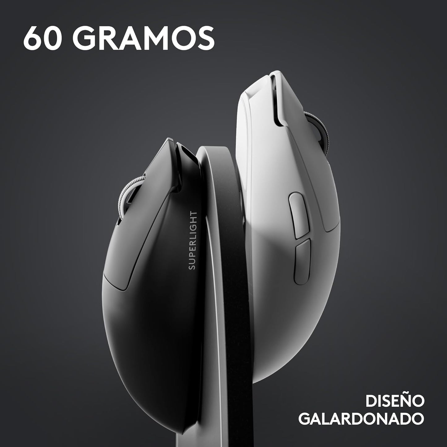 Logitech G PRO X SUPERLIGHT 2 LIGHTSPEED Ratón Inalámbrico Gaming