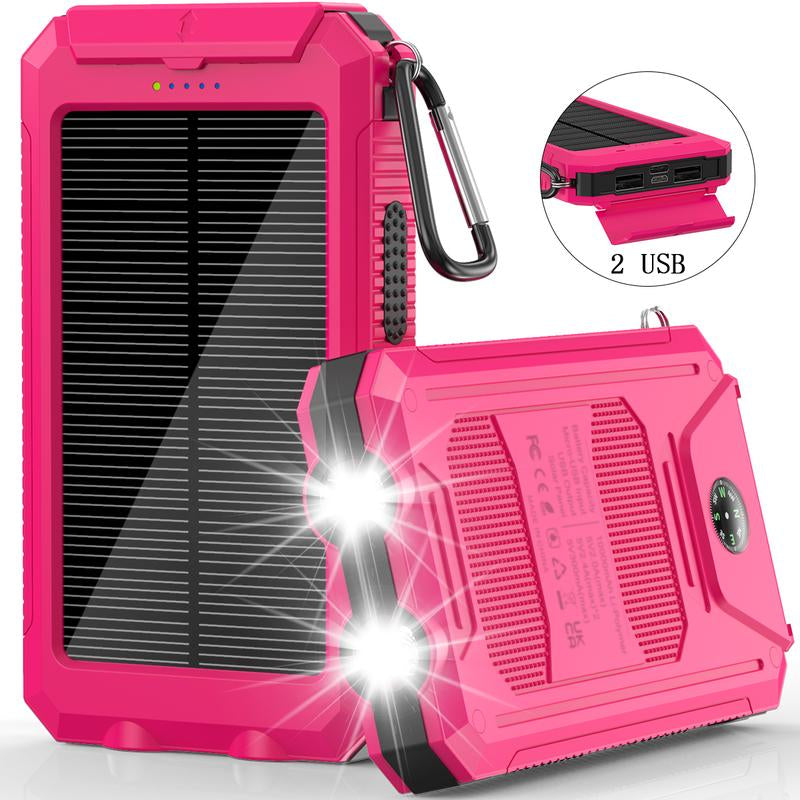 Carga solar portátil para móviles