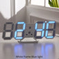 3D LED Reloj de Pared Digital