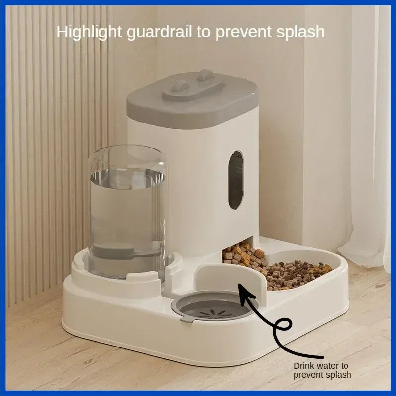 PetFeeder Plus: Dispensador Automático de Alimento + Fuente de Agua