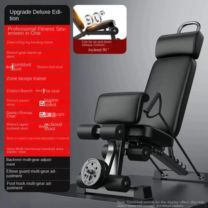 Banco de mancuernas plegable Sit-Up 