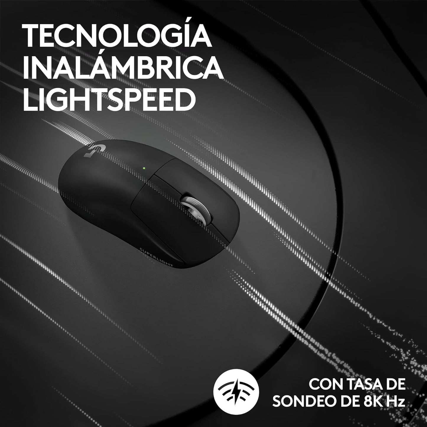 Logitech G PRO X SUPERLIGHT 2 LIGHTSPEED Ratón Inalámbrico Gaming