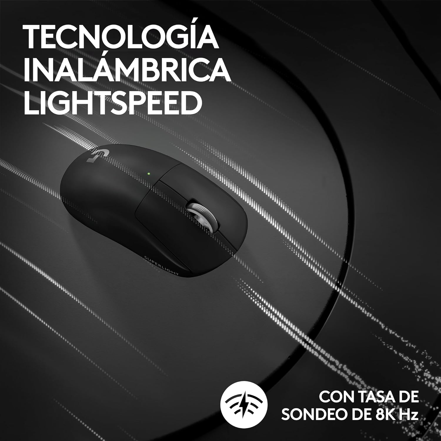 Logitech G PRO X SUPERLIGHT 2 LIGHTSPEED Ratón Inalámbrico Gaming