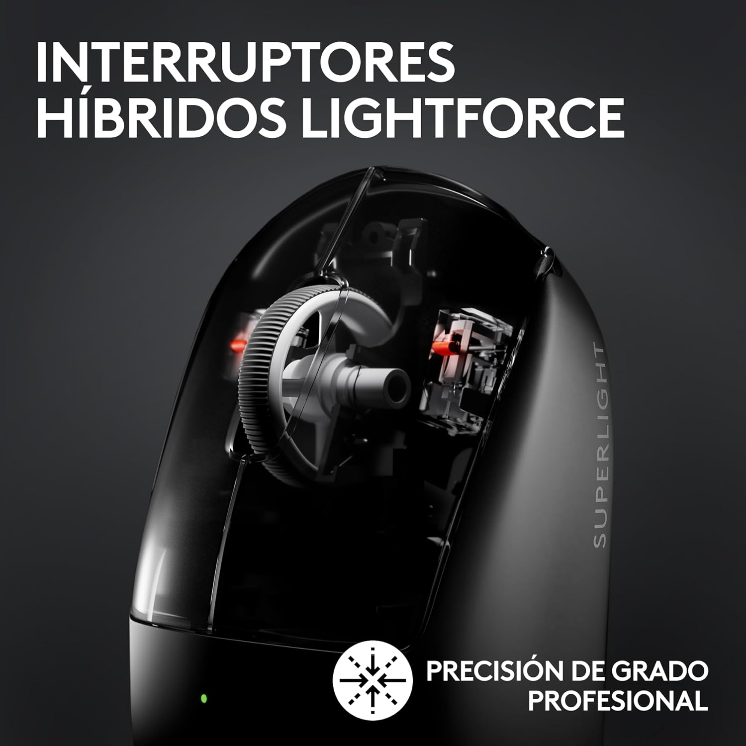 Logitech G PRO X SUPERLIGHT 2 LIGHTSPEED Ratón Inalámbrico Gaming
