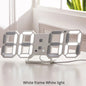 3D LED Reloj de Pared Digital