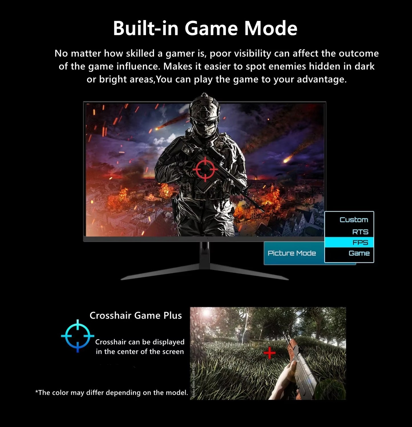 GameVision 32 - Monitor 4K/144Hz IPS 1ms con HDMI 2.1 y FreeSync