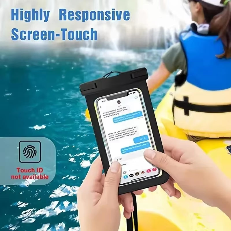 AquaShield - Floating Waterproof Phone Case for Swimming