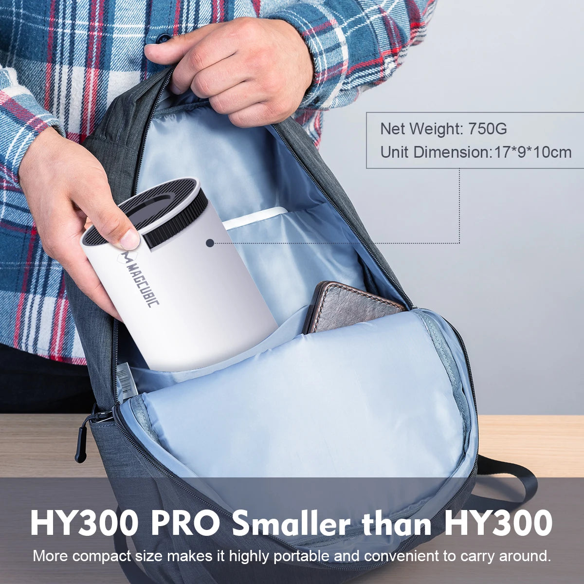 Projector HY300 PRO 4K Android 11