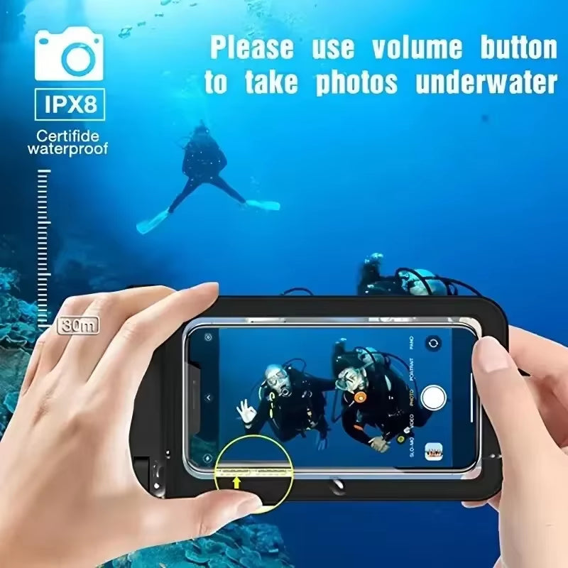 AquaShield - Floating Waterproof Phone Case for Swimming