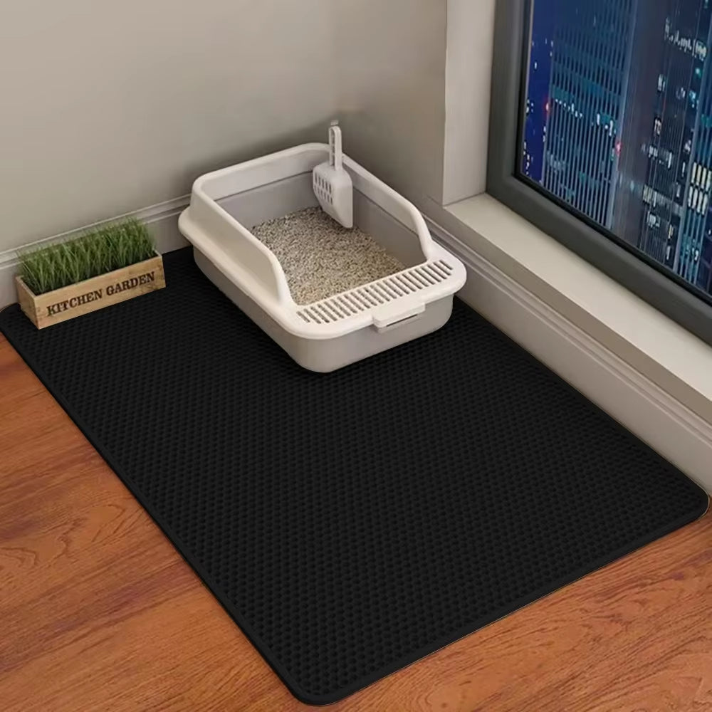 Alfombrilla Doble Capa Impermeable para la Caja de Arena