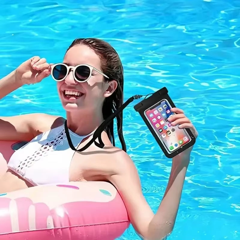 AquaShield - Floating Waterproof Phone Case for Swimming