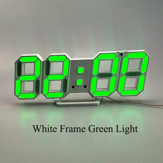 3D LED Reloj de Pared Digital