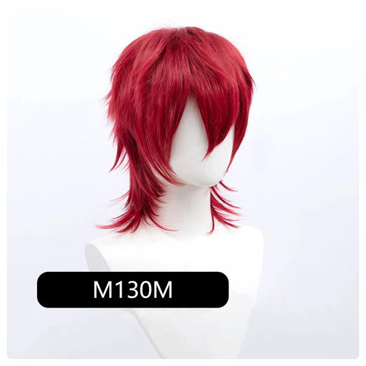 Synthetic Short Wigs Wolf Cut with Bangs