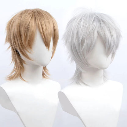Synthetic Short Wigs Wolf Cut with Bangs