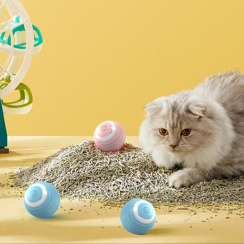 SmartPaws - Juguete rodante automático para gatos