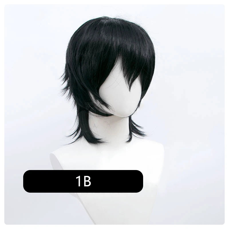 Synthetic Short Wigs Wolf Cut with Bangs