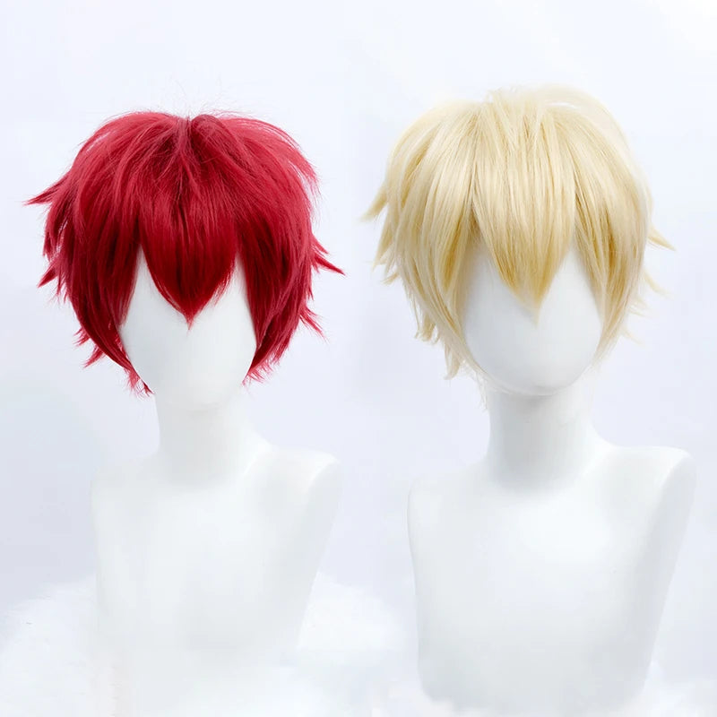 Synthetic Short Wigs Wolf Cut with Bangs