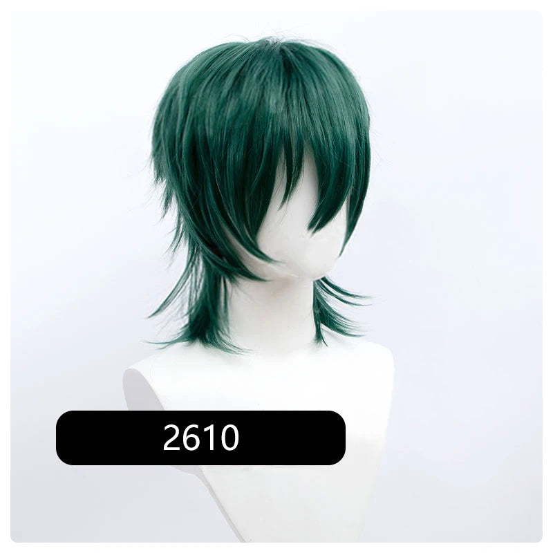 Synthetic Short Wigs Wolf Cut with Bangs