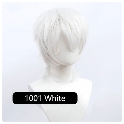 Synthetic Short Wigs Wolf Cut with Bangs