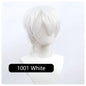Synthetic Short Wigs Wolf Cut with Bangs